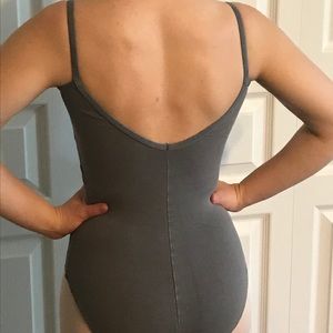 Grey Dance Leotard